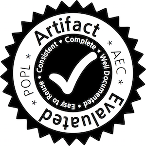 Accepted PoPL'15 Artifact